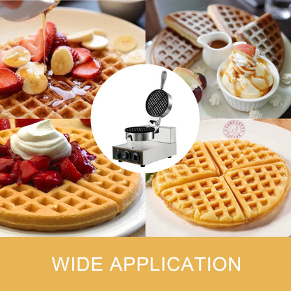 Nonstick Double-head Electric Waffle Maker 180mm