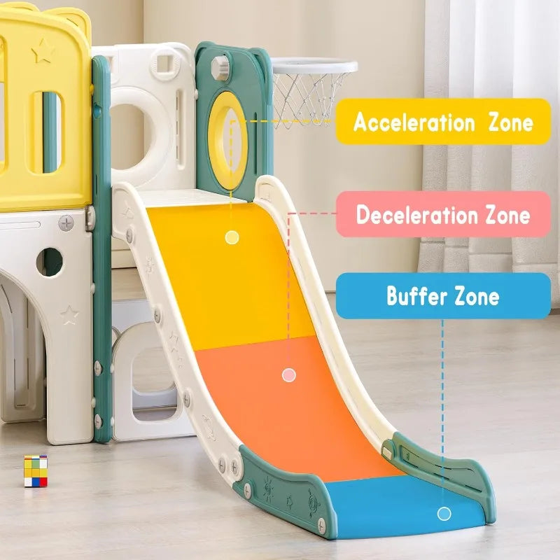 8 in 1 Toddler Slide Set