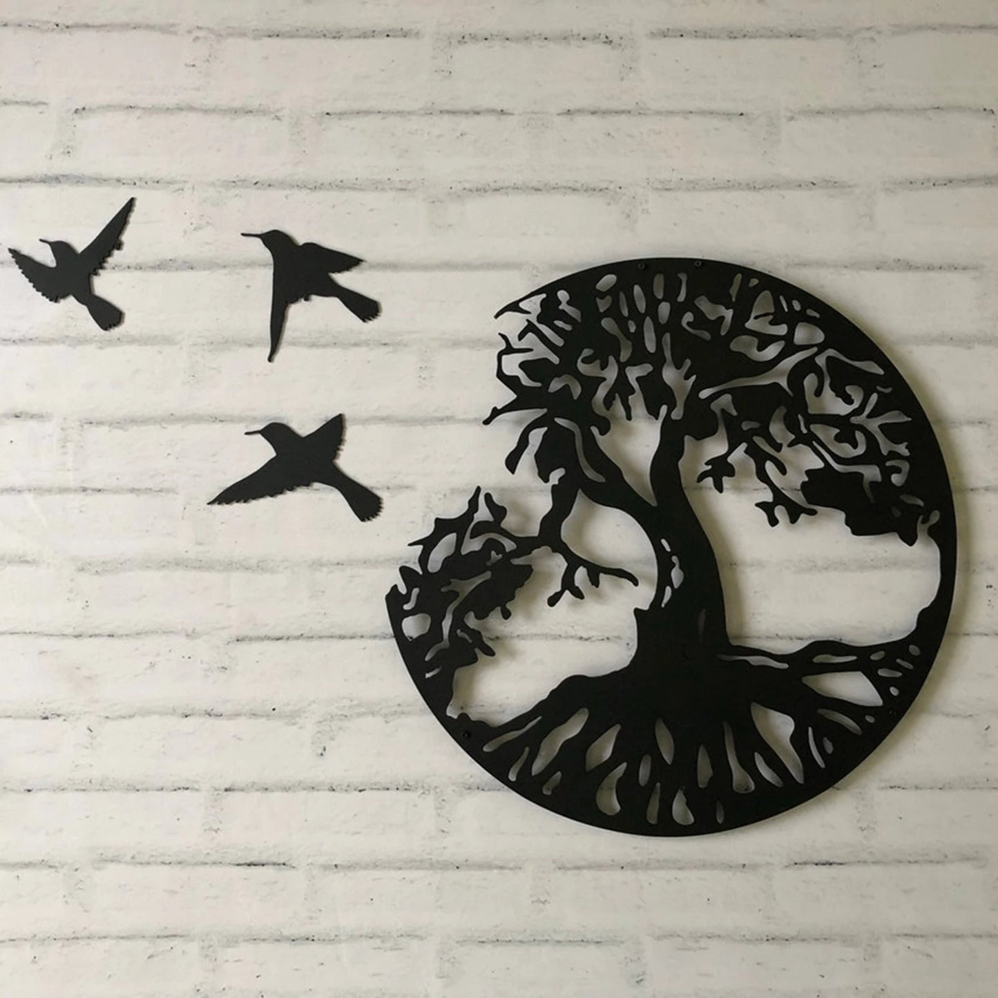 Tree Of Life And Birds Wall Decor