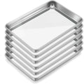 6 Pack Stainless Steel Baking Sheet Set