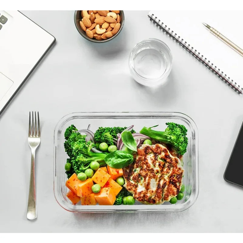 30 Piece Glass Food Storage Containers