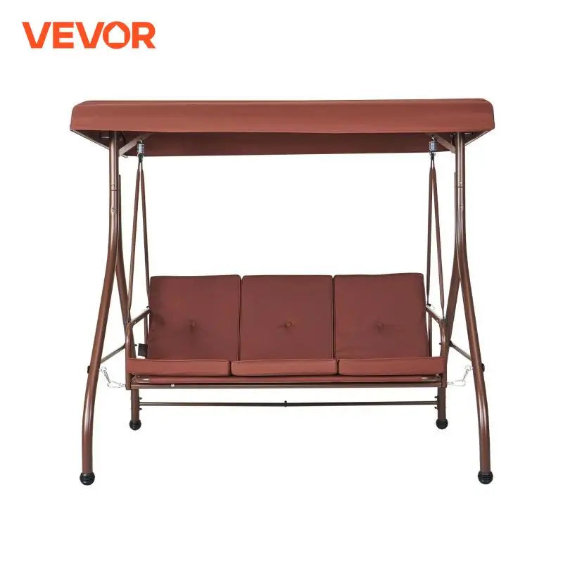 3-Seat Patio Swing Chair