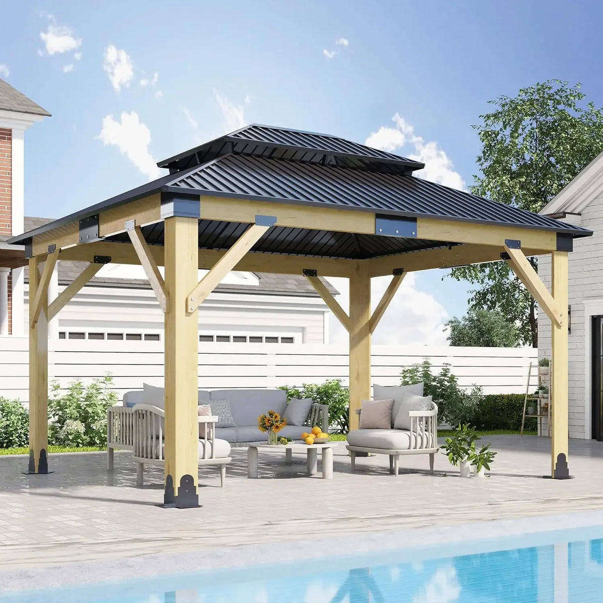 Outdoor Hardtop Gazebo