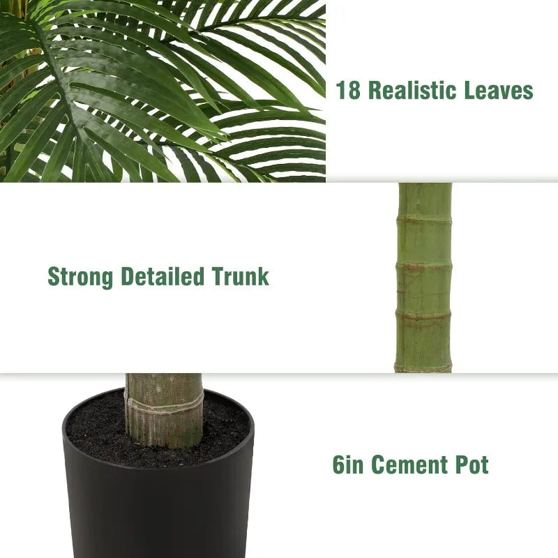 Palm Tree Artificial Tropical Plant