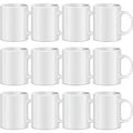 11 oz Set of 12 Blank Mugs