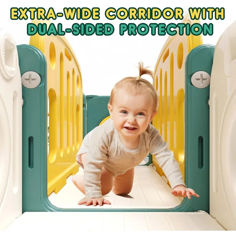 8 in 1 Toddler Slide Set