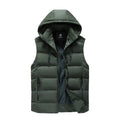 Men's Vest Warm Sleeveless Jacket Coat