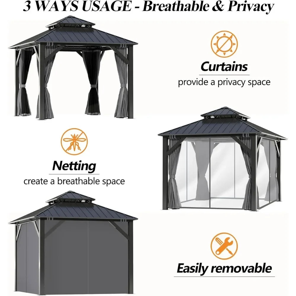 Outdoor Hardtop Gazebo