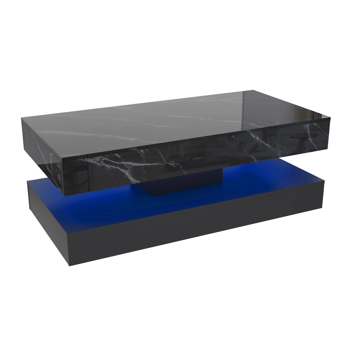 Modern Stylish Coffee Table with LED lights