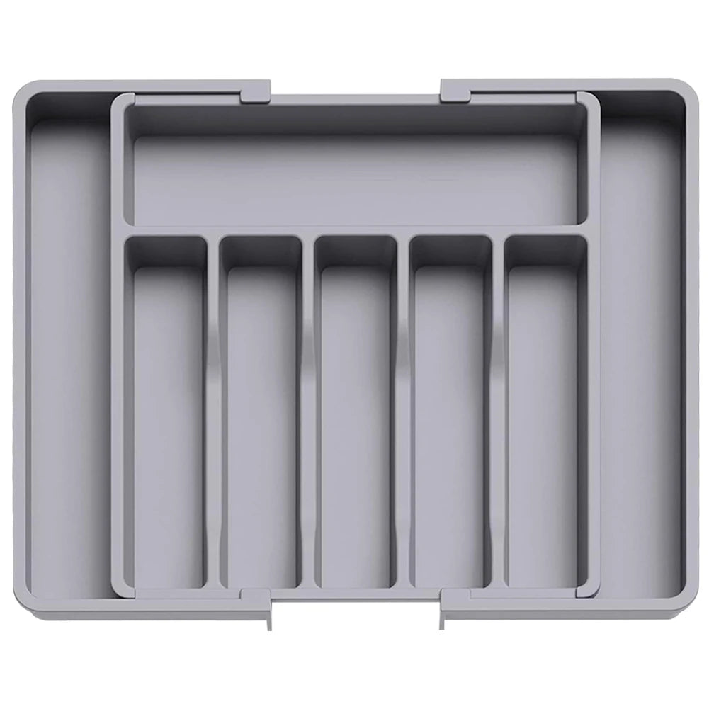 Adjustable Silverware Drawer Organizer