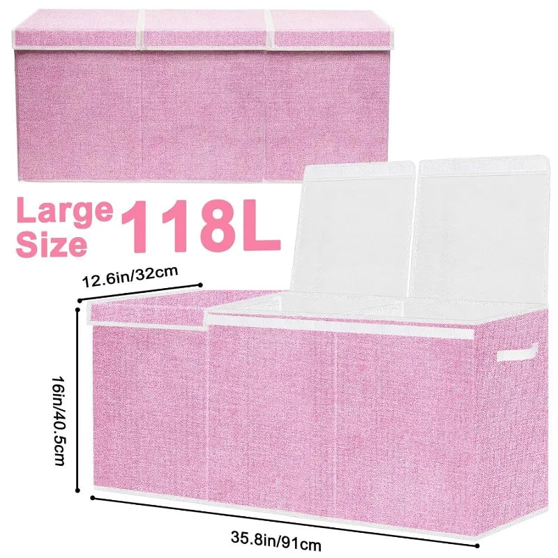 Extra Large Toy Box for Kids