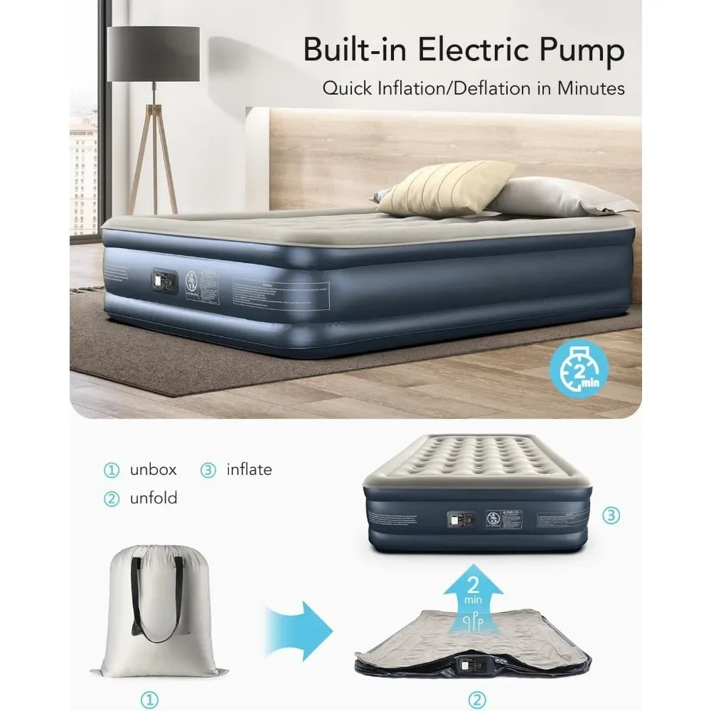 Air Mattress with Built in Pump