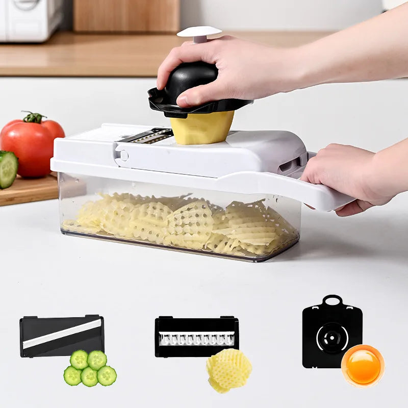 26 piece set of multifunctional vegetable slicers, etc.