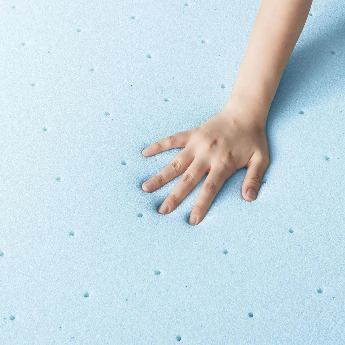 1.5 Inch Ventilated Memory Foam Mattress Topper