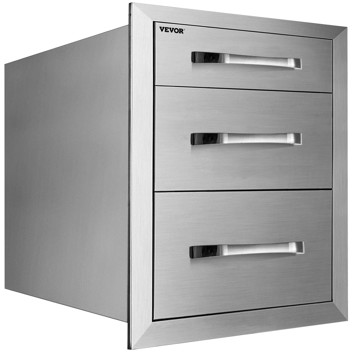 Stainless Steel Kitchen Multiple Access Drawer