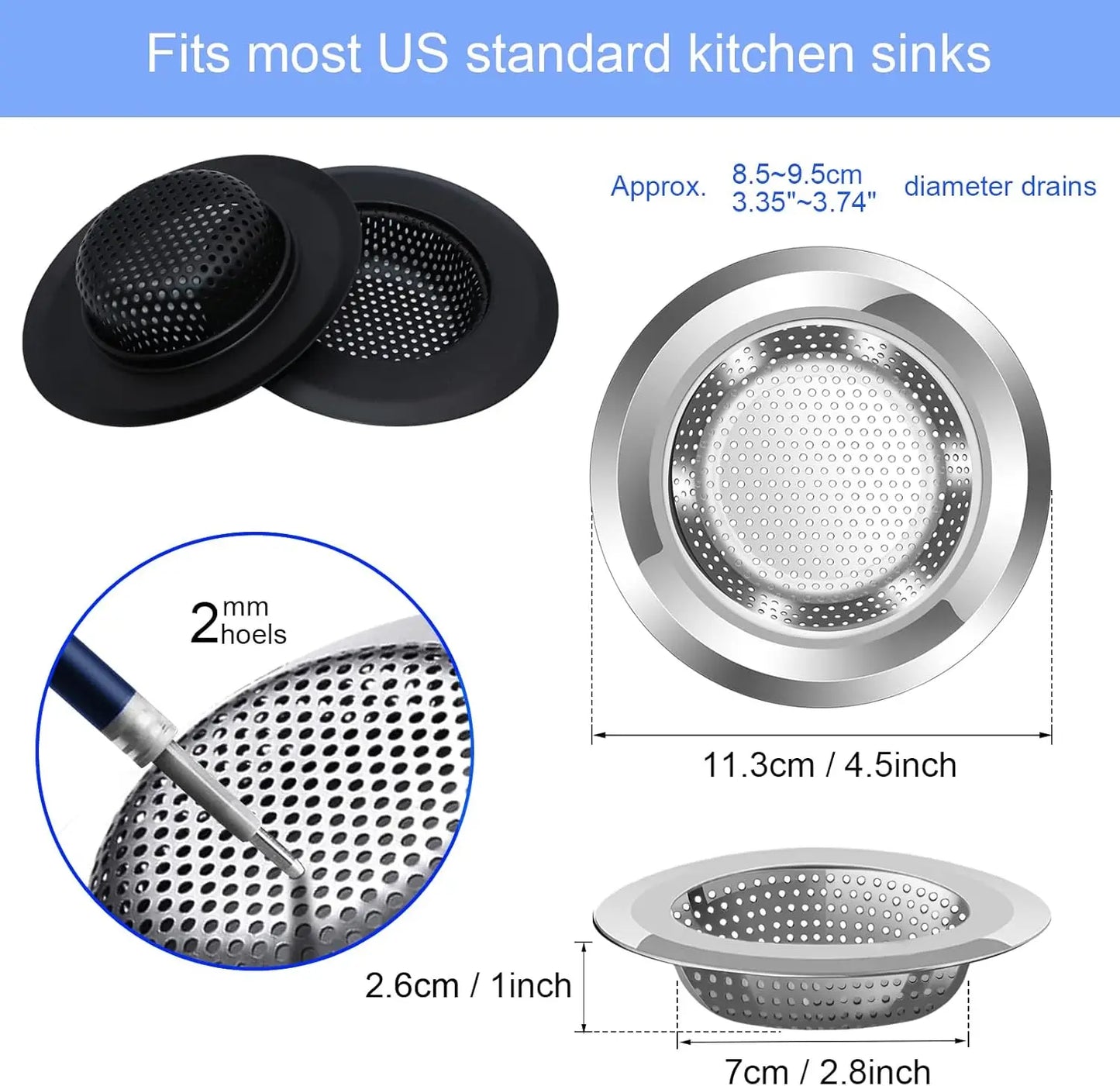 Kitchen Sink Drain Strainer