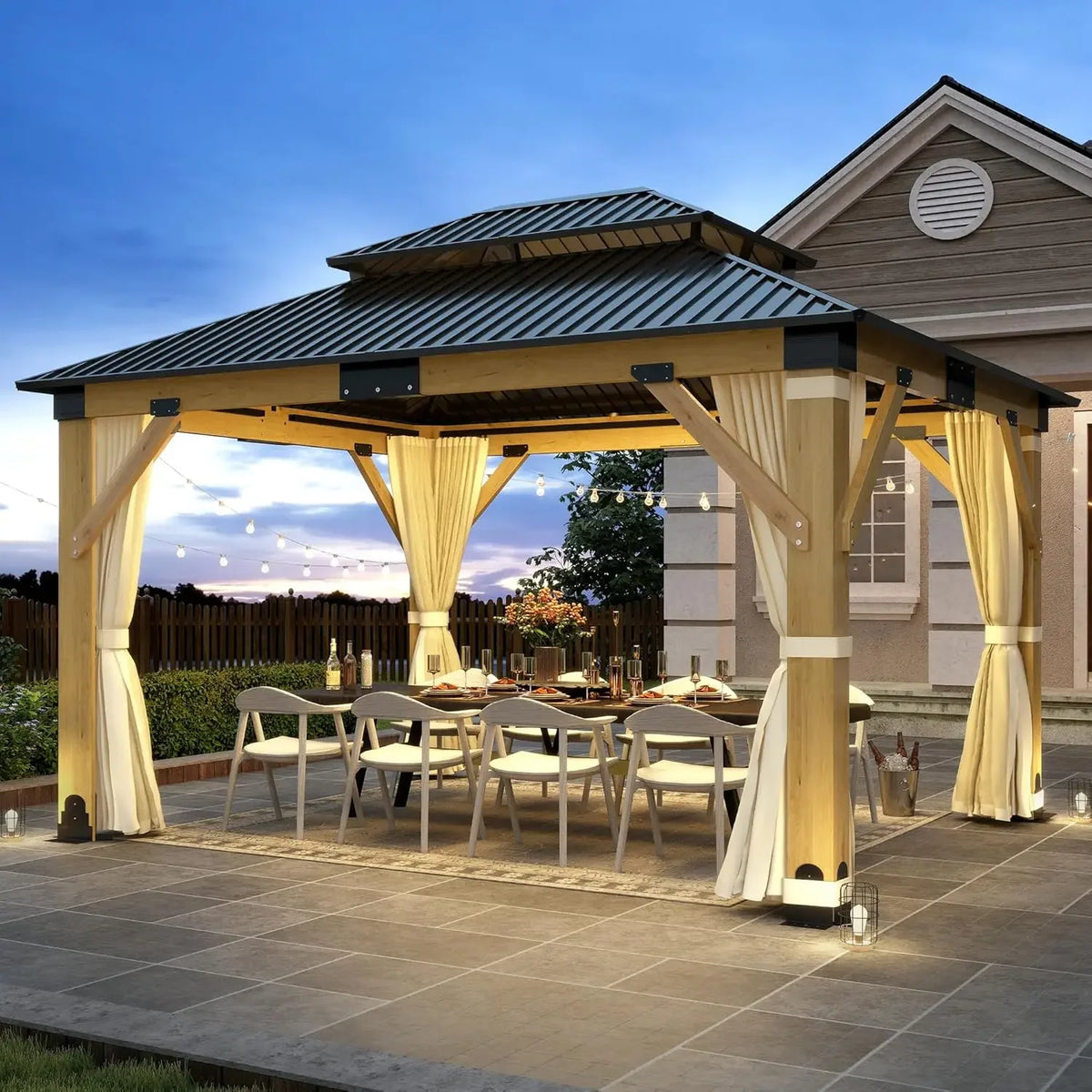 Outdoor Hardtop Gazebo