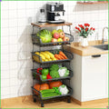 5-Tier Kitchen Basket Stackable
