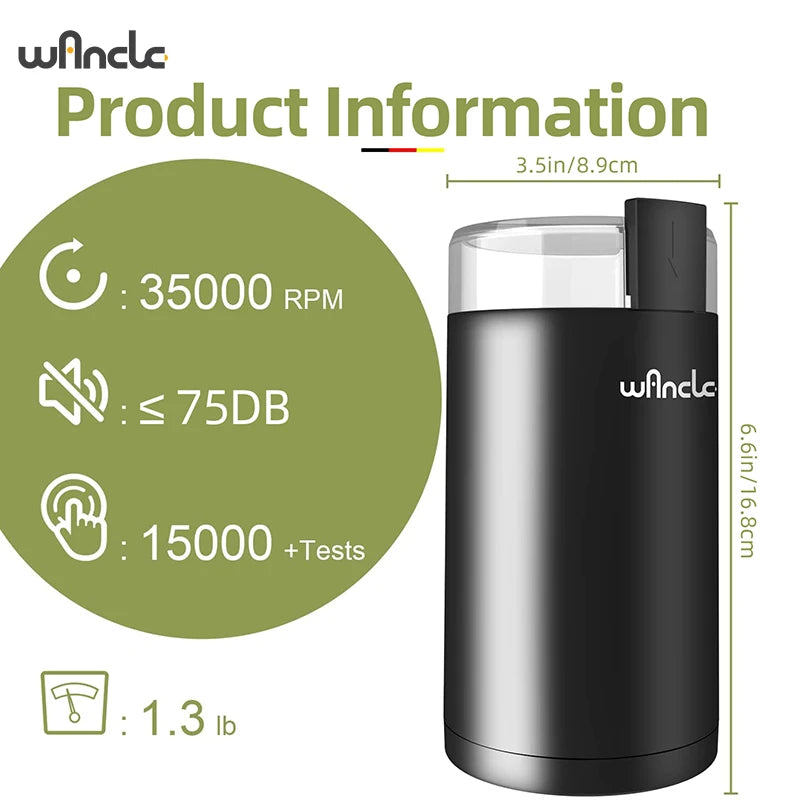 200w High-Power Multifunctional Coffee Grinder