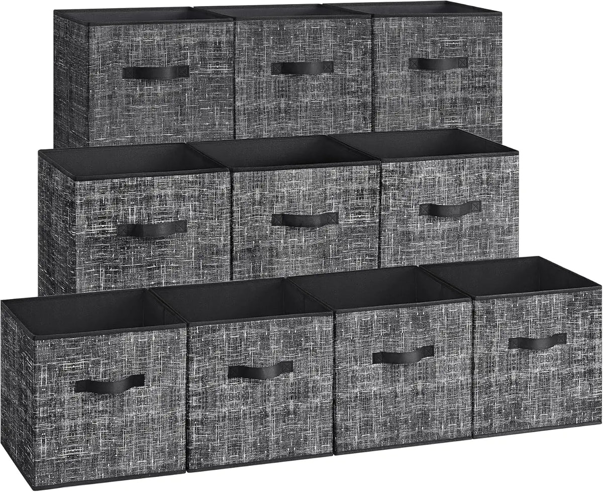 Non-Woven Fabric Bins with Double Handles