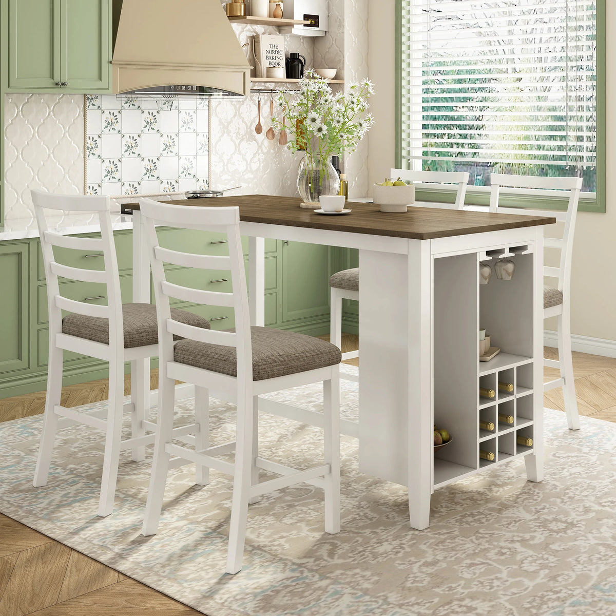 5-Piece Dining Table Set