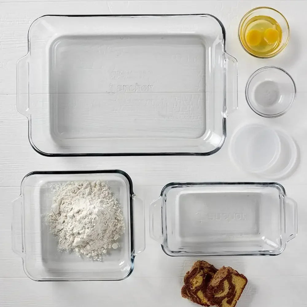 7- Piece Glass Bakeware Set