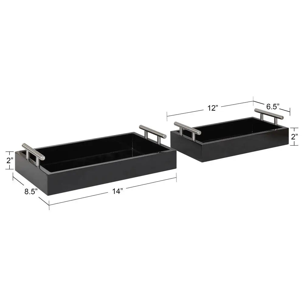Modern Storage Display Trays Set of 2