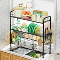 2 Tier Over The Sink Dish Drying Rack