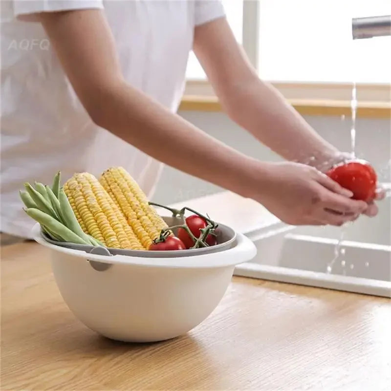 Double-layer Kitchen Drain Basket