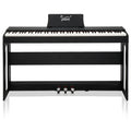 88-key Vertical Black Electric Piano